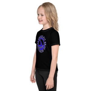 Kids Crew Neck T-shirt - Black SP Logo