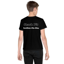 Youth Crew Neck T-shirt - Black SP Logo