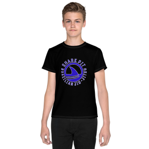 Youth Crew Neck T-shirt - Black SP Logo