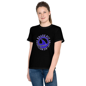 Youth Crew Neck T-shirt - Black SP Logo