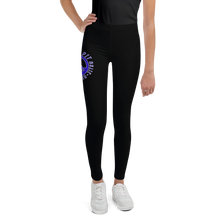Youth Leggings - Black Shark Pit Logo
