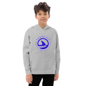 Kids Shark Pit Logo Fleece Hoodie