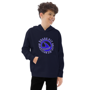 Kids Shark Pit Logo Fleece Hoodie