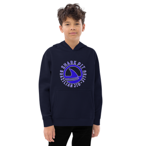 Kids Shark Pit Logo Fleece Hoodie