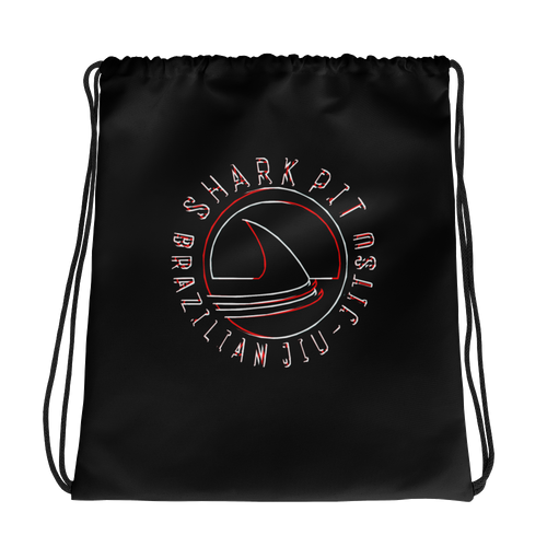 Shark Pit Drawstring Bag