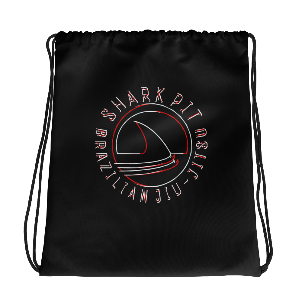 Shark Pit Drawstring Bag