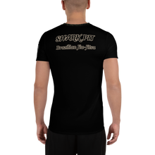 Short Sleeve Dragon Mesh Athletic T-shirt