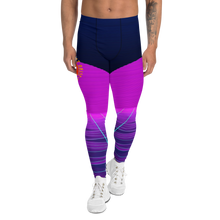 Men's Synthwave Shark Pit Leggings