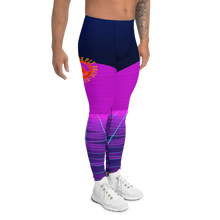 Men's Synthwave Shark Pit Leggings