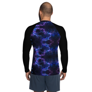 Men's Sharks in Space Rash Guard