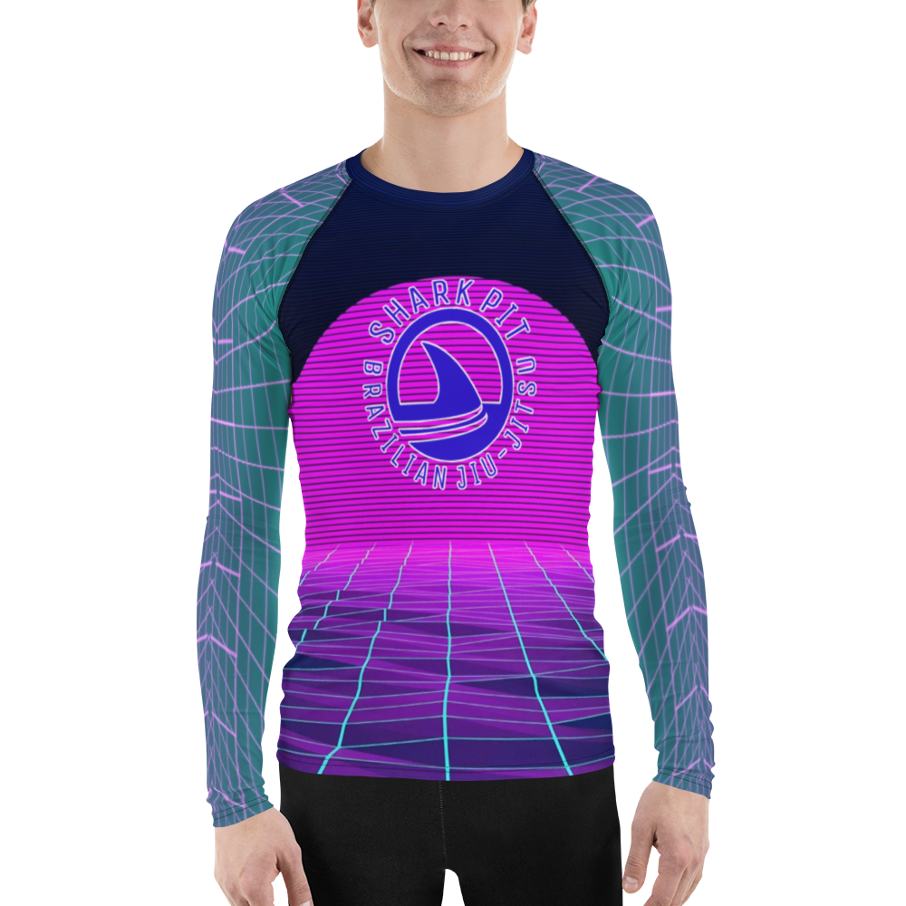 Men's Synthwave Rash Guard