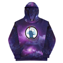 Lady Sharks Galaxy Allover Print Unisex Hoodie