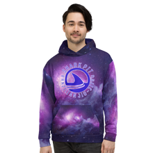 Shark Pit Logo Galaxy Allover Print Hoodie