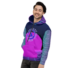 Unisex Synthwave Allover Print Hoodie