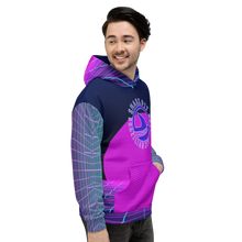 Unisex Synthwave Allover Print Hoodie