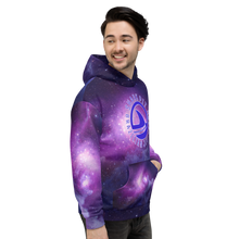 Shark Pit Logo Galaxy Allover Print Hoodie