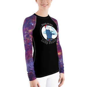 Women's Interstellar Lady Shark Rash Guard