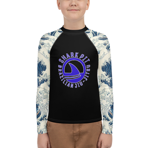Youth Shark Pit Logo Rash Guard