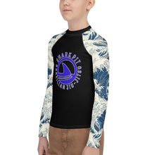 Youth Shark Pit Logo Rash Guard
