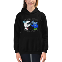 Kids Cartoon Shark Pit Logo Hoodie