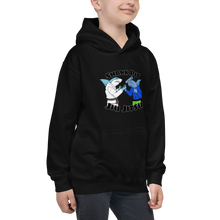 Kids Cartoon Shark Pit Logo Hoodie
