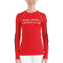 Make America Grapple Again Women's Rash Guard