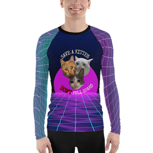 Men's Save a Kitten Rash Guard