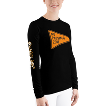 NO PASSING ZONE Women's Rash Guard