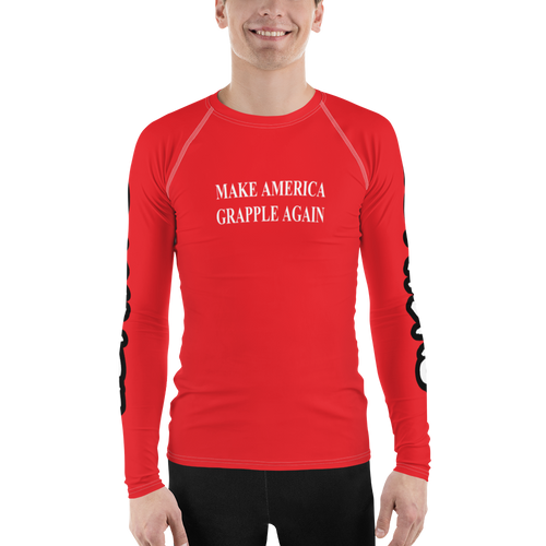 Make America Grapple Again Men's Rash Guard