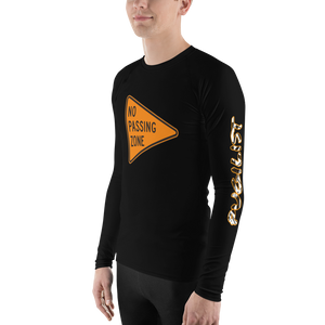 NO PASSING ZONE Men's Rash Guard