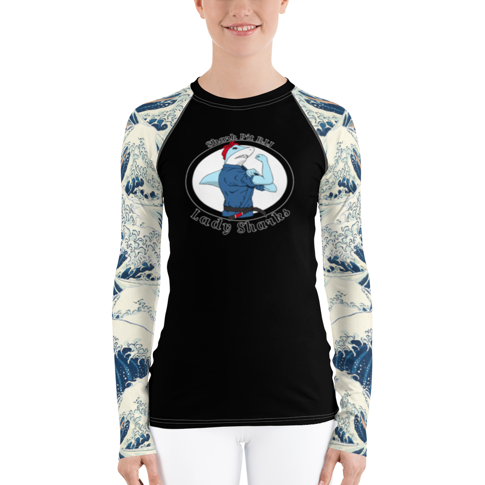 Women's Lady Shark Rash Guard