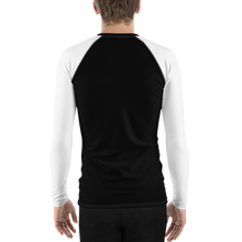 Shark Pit Jiu Jitsu Ranked Men's Rash Guard - White Belt