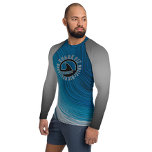 Men's Swirl Shark Pit Rash Guard