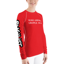 Make America Grapple Again Women's Rash Guard