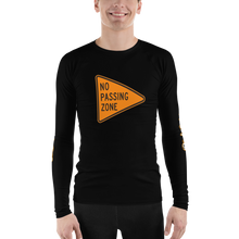 NO PASSING ZONE Men's Rash Guard