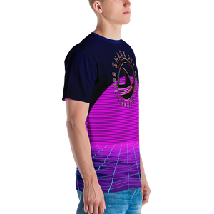 Men's Synthwave Shark Pit Jiu Jitsu T-shirt