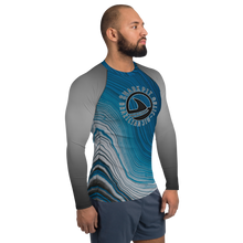 Men's Swirl Shark Pit Rash Guard