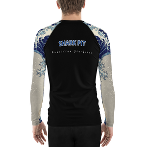 Men's Shark Pit Wave Rash Guard