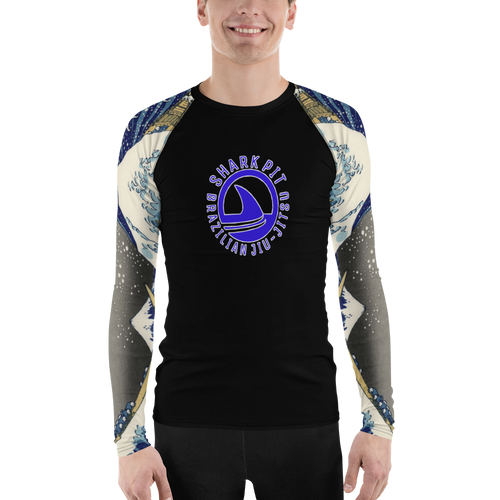 Men's Shark Pit Wave Rash Guard