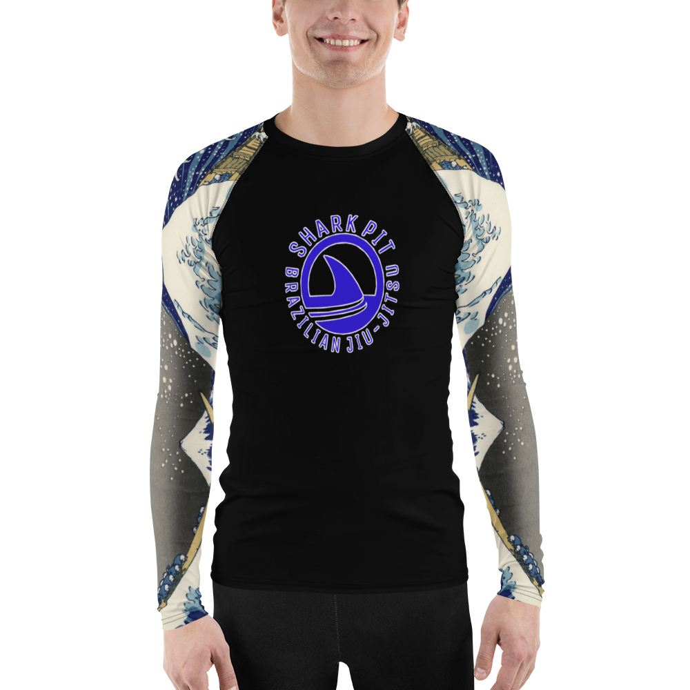 Men's Shark Pit Wave Rash Guard