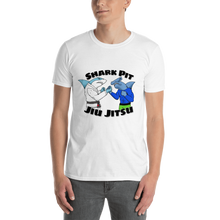Short-Sleeve Cartoon Shark Pit Logo Unisex T-Shirt