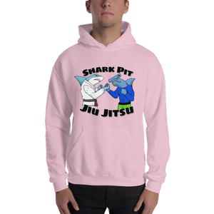 Unisex Cartoon Shark Pit Logo Hoodie