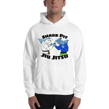 Unisex Cartoon Shark Pit Logo Hoodie