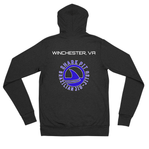 Unisex Shark Pit Logo Zip-Up Hoodie