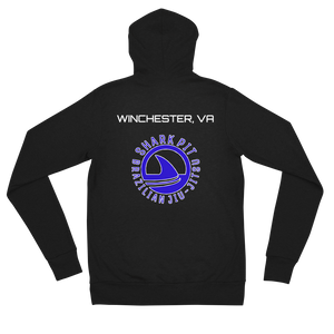Unisex Shark Pit Logo Zip-Up Hoodie