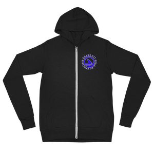 Unisex Shark Pit Logo Zip-Up Hoodie