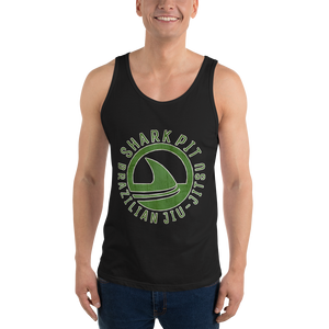 Shark Pit Vintage Green Tank Top