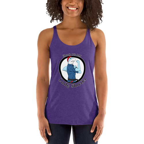 Women's Lady Shark Racerback Tank